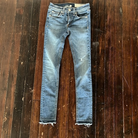 Rag & Bone Ankle Skinny Jeans Youth 24 - Picture 2 of 4